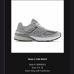 New Balance 990 v 5